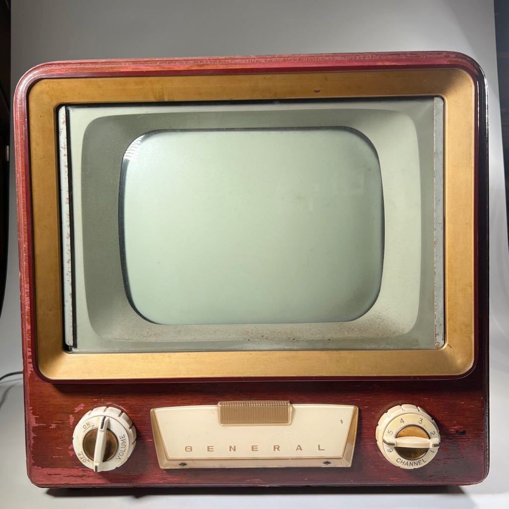 Yahoo!オークション - GENERAL 真空管テレビ 14T-170 レトロ アンティ