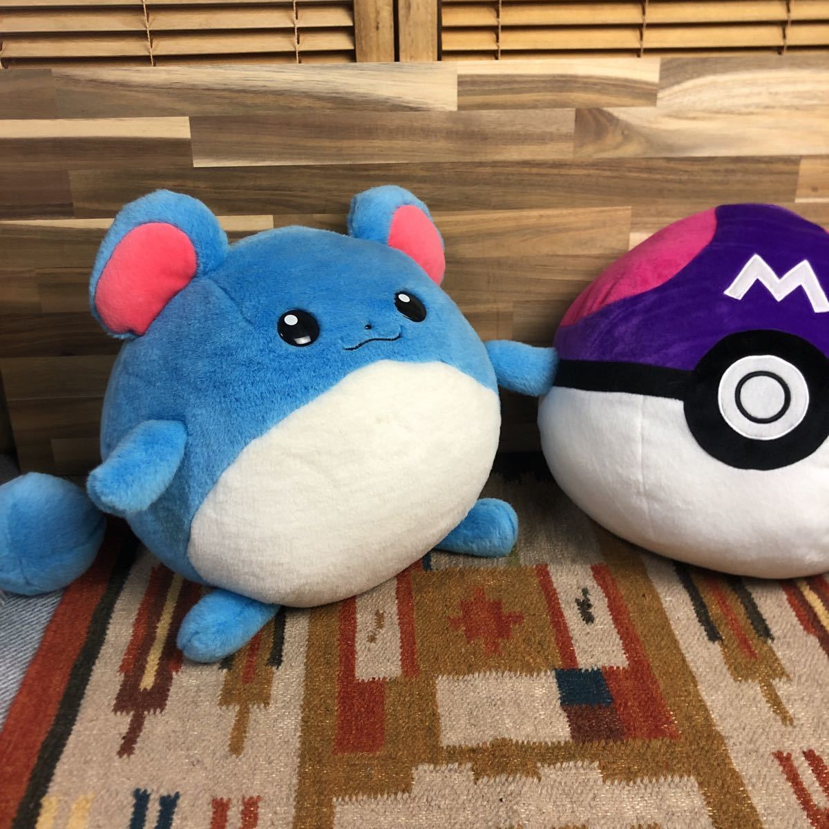 TOMY ポケモン 等身大 マリル 1/1 ぬいぐるみ (0 4m)初期デザイン