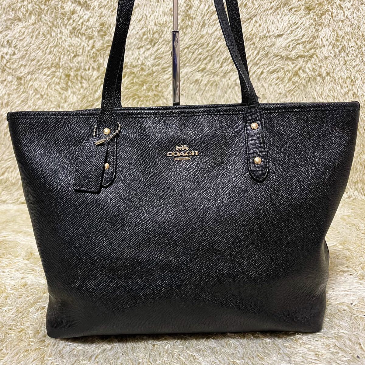 Yahoo!オークション - 1円〜 COACH コーチ ビジネスバッグ トートバッ