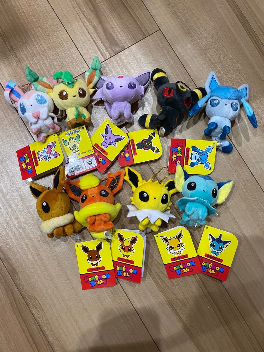 ポケモン ぬいぐるみ ブイズ もっちりマスコット ドールズ｜Yahoo