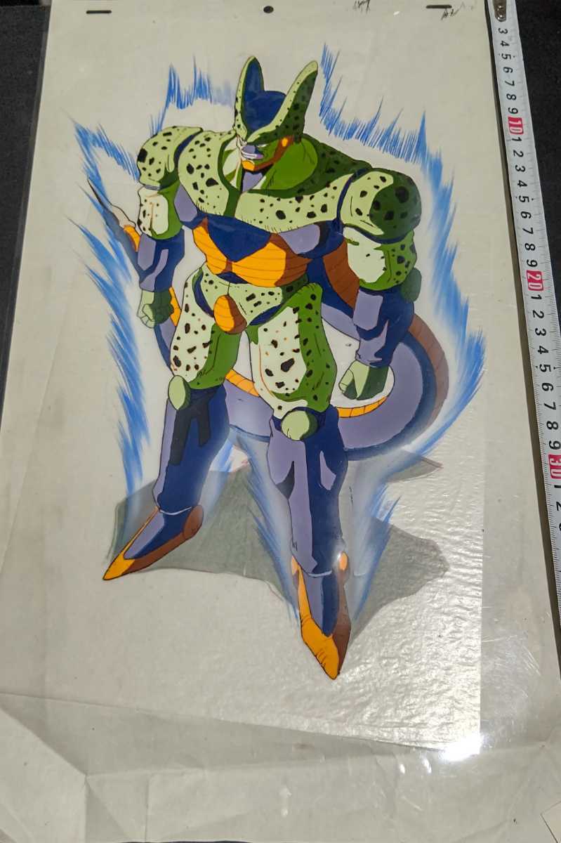 Yahoo!オークション - ドラゴンボールZ セル第二形態 セル画 大判
