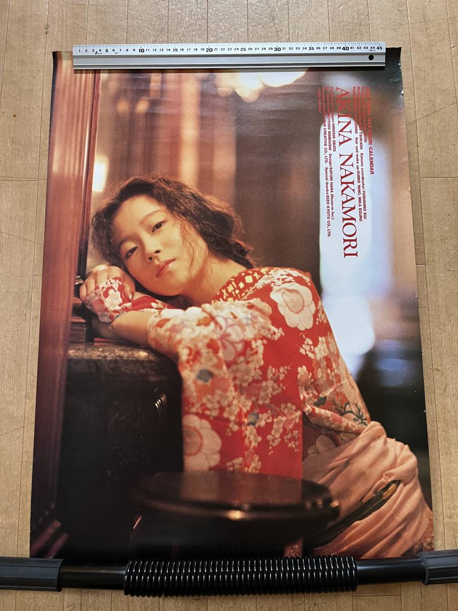 Yahoo!オークション - 【中森明菜】1989 AKINA NAKAMORI CALENDAR ポス