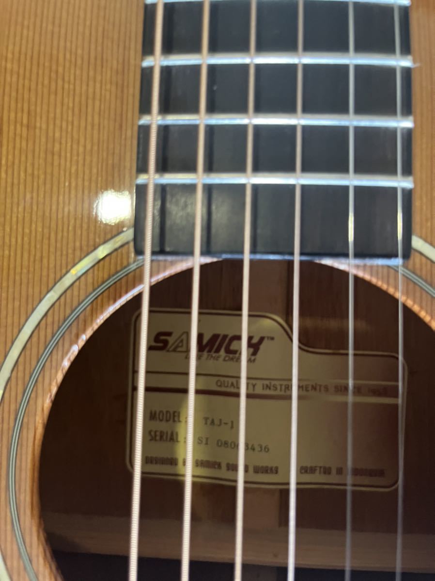 Yahoo!オークション - SAMICK TAJ-1 単板 アコースティックギター ジャ