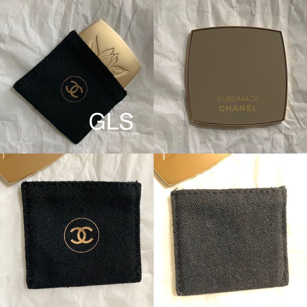 未使用本物 シャネル サブリマージュ ポケットミラー ミニミラー 鏡