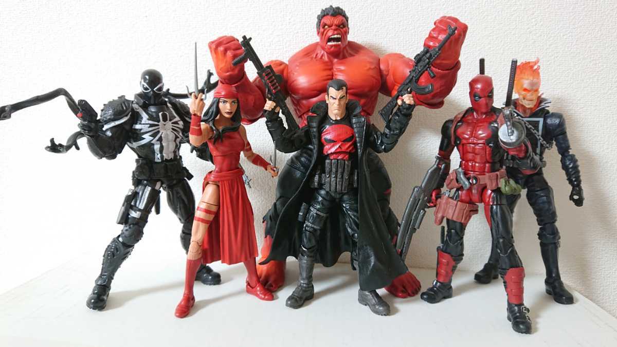 即決中古・送料無料「マーベルレジェンド・サンダーボルツ 6体セット