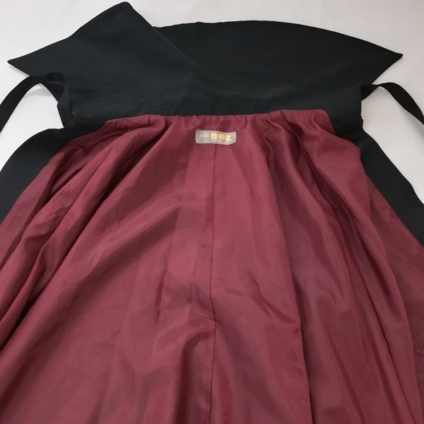 D543c [人気] ATELIER BOZ アトリエボズ ロングマント ブラック