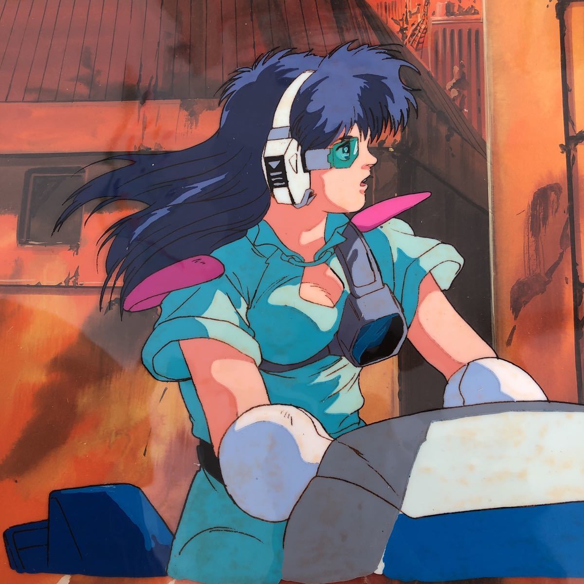 Yahoo!オークション - セル画 赤い光弾 ジリオン アップル