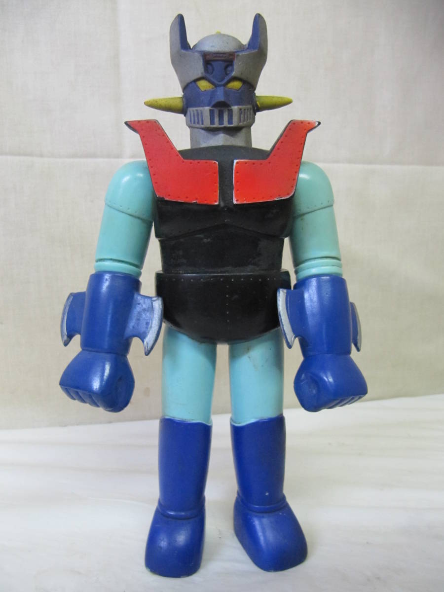 Yahoo!オークション - 当時物 ポピー マジンガーZ ソフビ人形 昭和レ