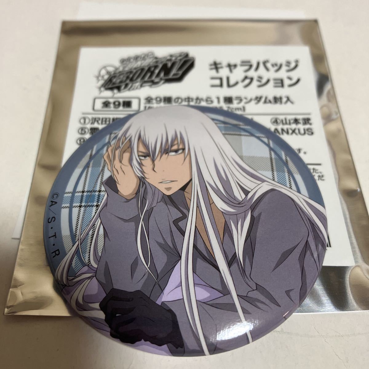 家庭教師ヒットマンREBORN ひこくじ 第1弾 特典 スクアーロ 家庭教師