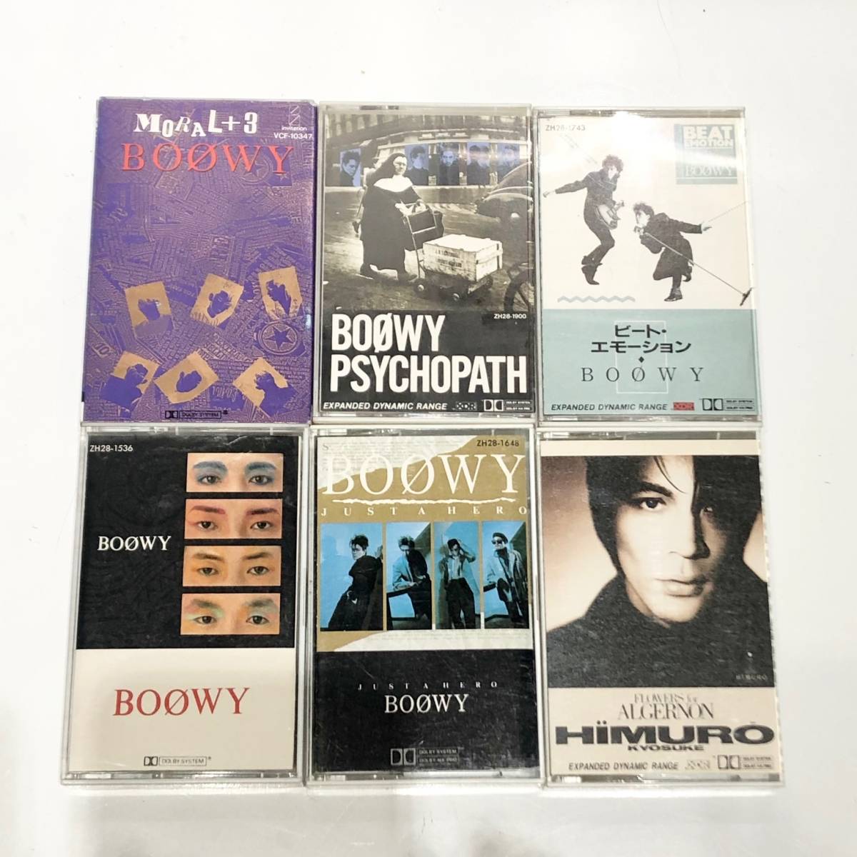 Yahoo!オークション - BOOWY 氷室京介 カセットテープ 6本