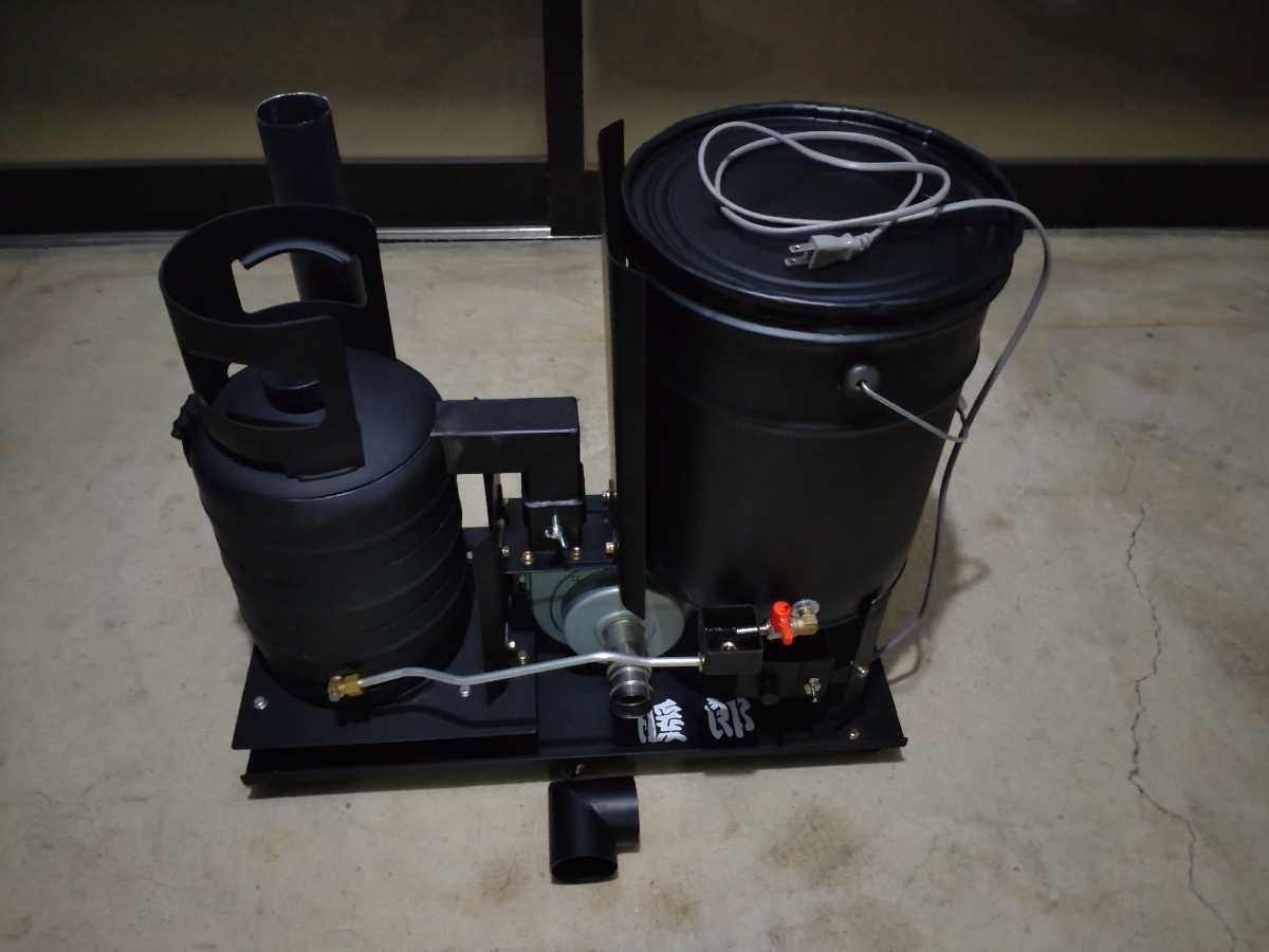 Yahoo!オークション - 廃油ストーブ 廃油 ストーブ 完成品 100V 小型