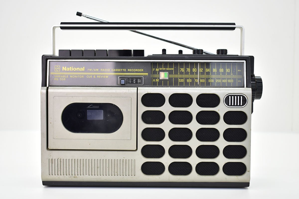Yahoo!オークション - National RQ-536 ラジカセ 再生OK[ナショナル][R