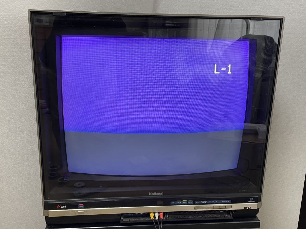 Yahoo!オークション - ナショナル ブラウン管テレビ