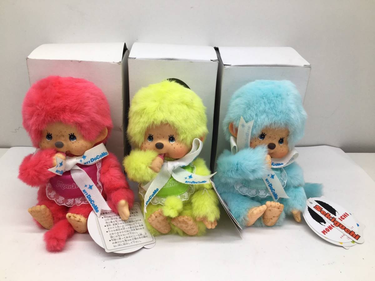 Yahoo!オークション - N546 モンチッチ セキグチ 3体セット 30周年限定