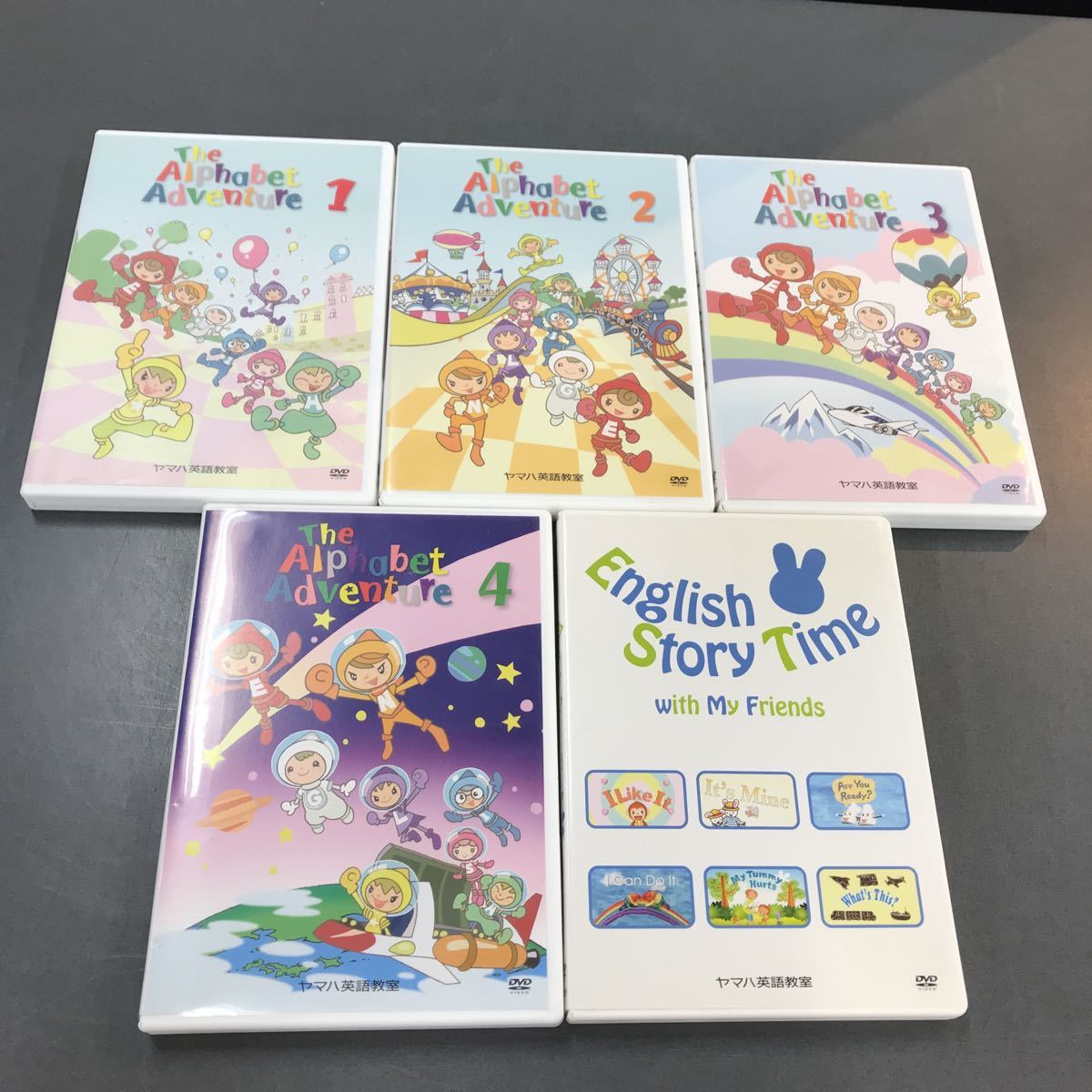 Yahoo!オークション - YAMAHA ヤマハ英語教室 英語教材 DVD 5点セット