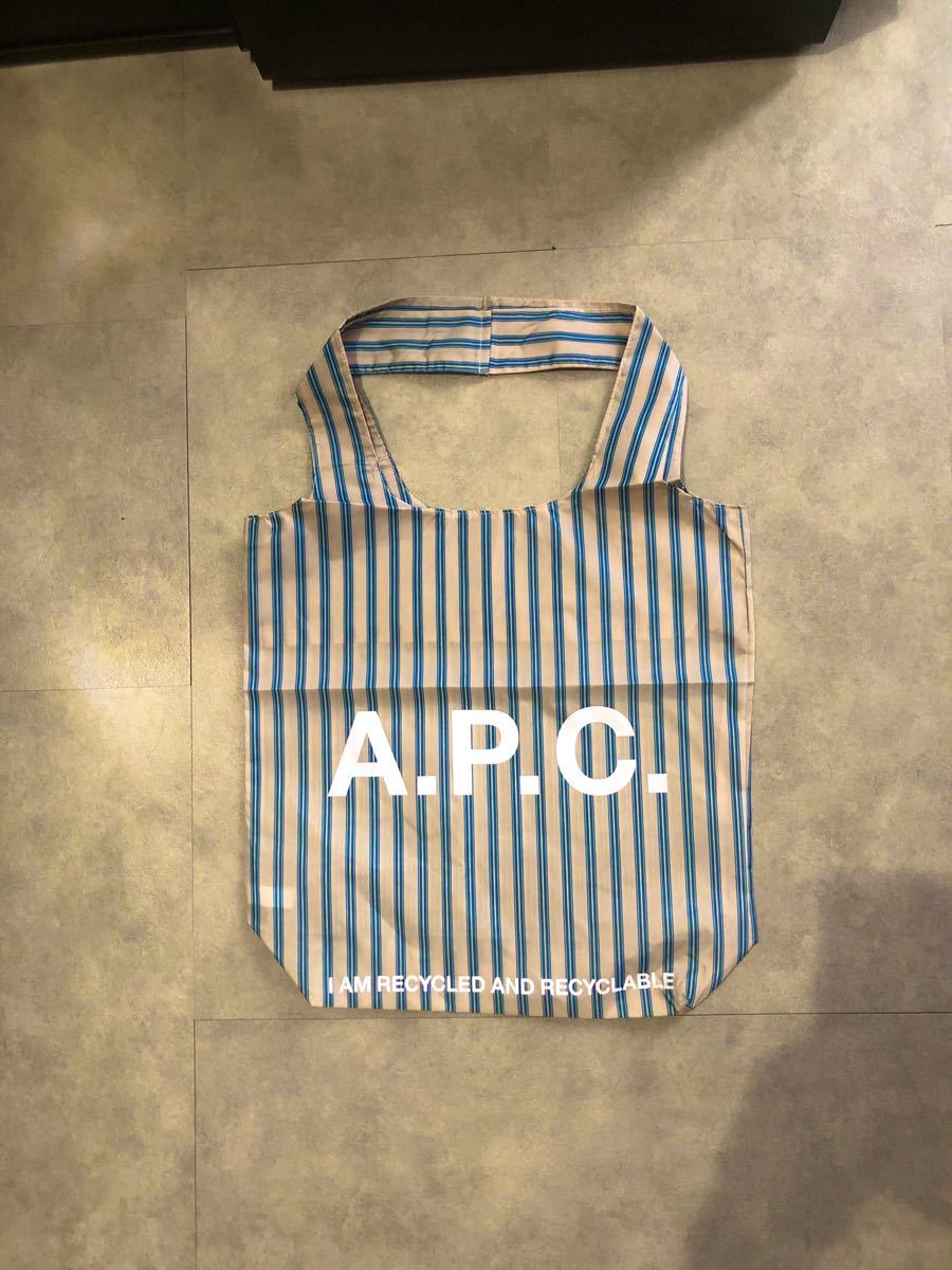 APCエコバッグ ブルーストライプ｜Yahoo!フリマ（旧PayPayフリマ）