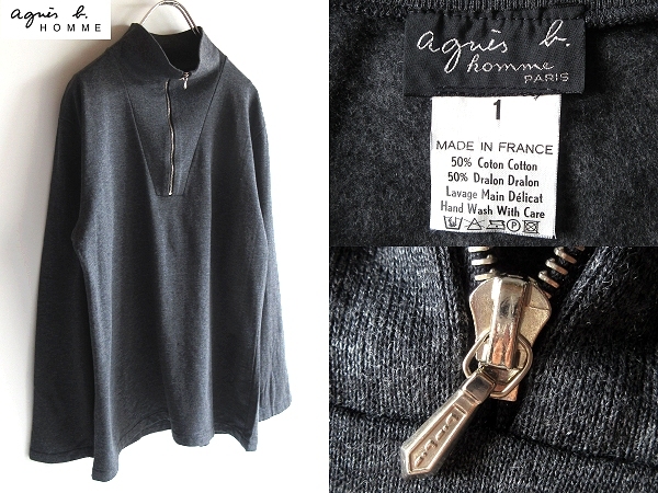 Yahoo!オークション - 美品 90sビンテージ フランス製 agnes b. homme