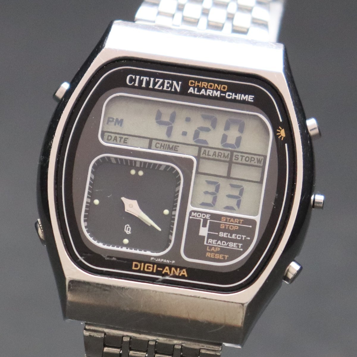 Yahoo!オークション - CITIZEN DIGI-ANA シチズン デジアナ クロノグラ