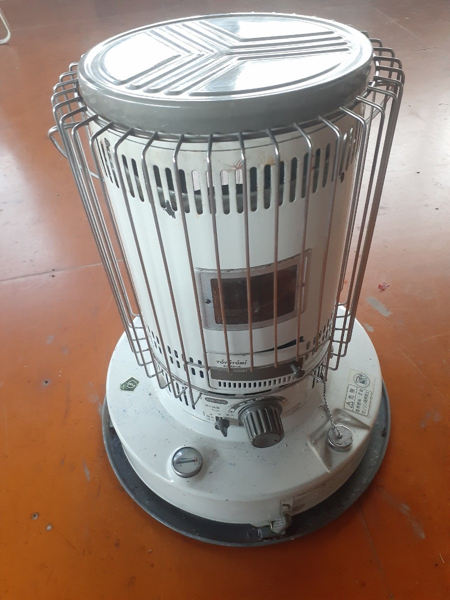 トヨトミ 丸型 ダルマ 石油ストーブ KSA-105G 芯 新品交換済｜Yahoo
