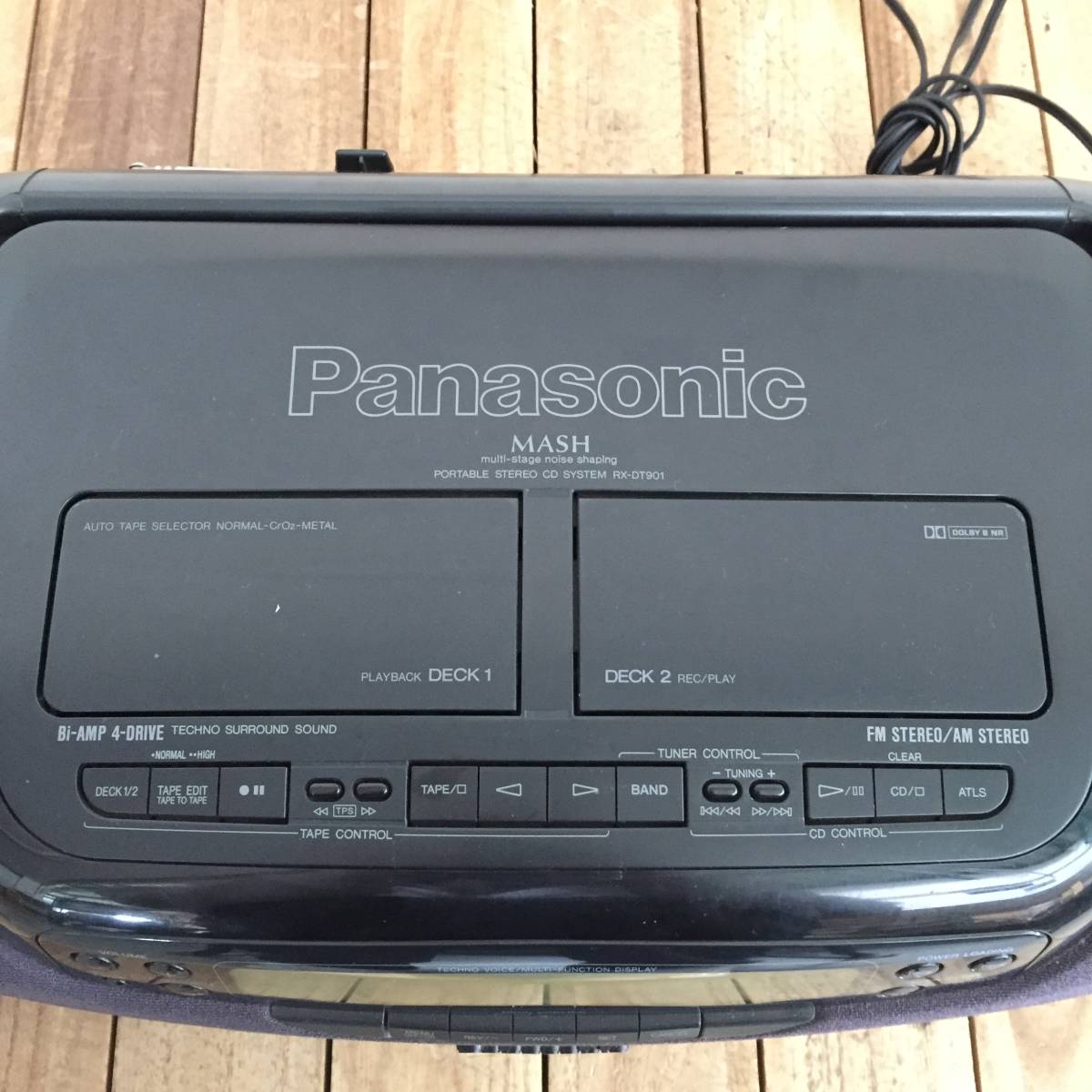 Yahoo!オークション - 【通電OK】Panasonic RX-DT901 CDラジカセ 昭和