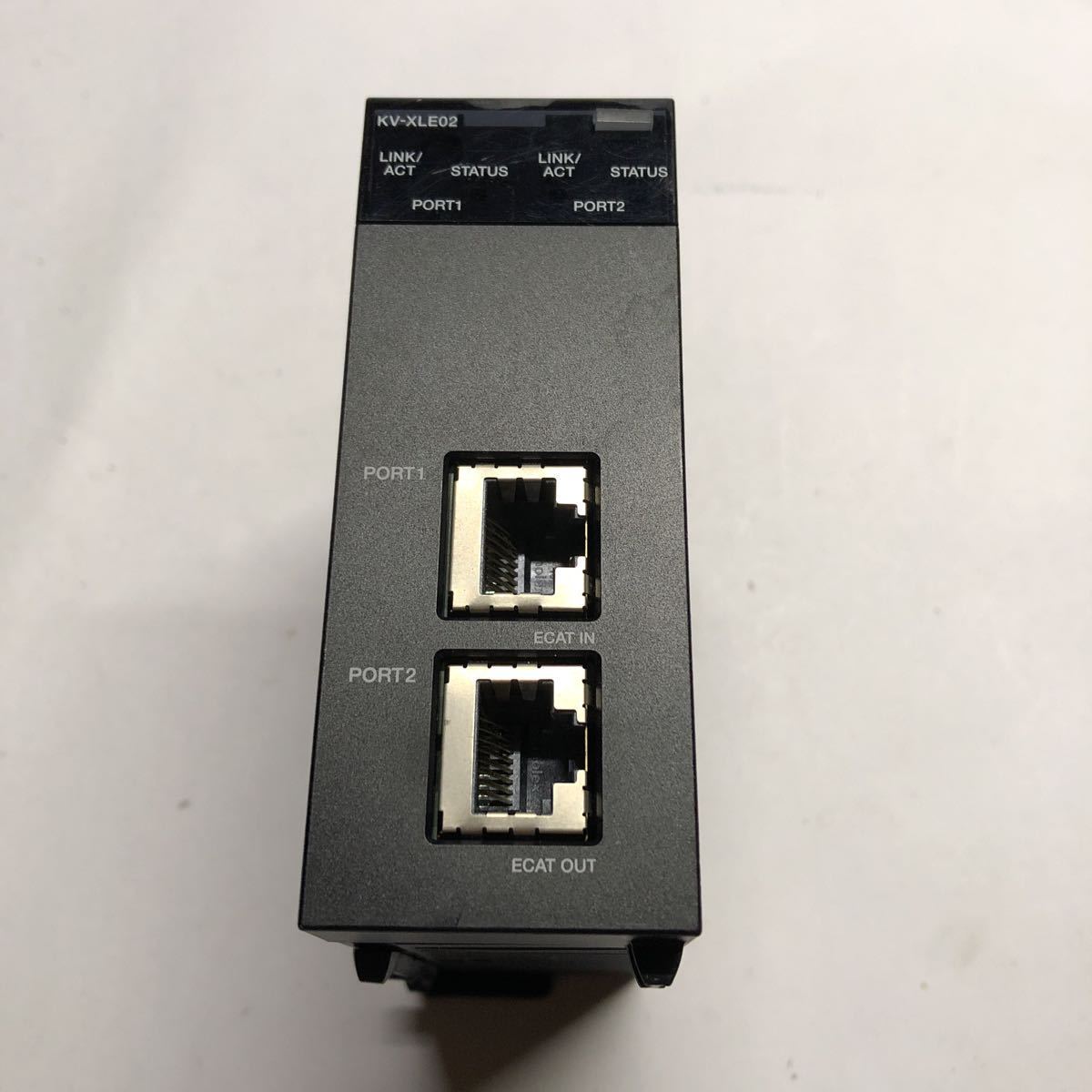 Yahoo!オークション - KEYENCE KV-XLE02 イーサネットユニット /w