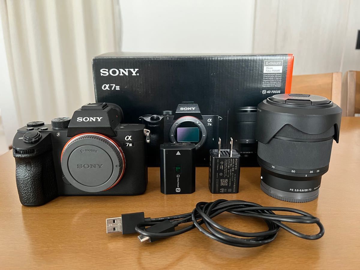 SONY α7iii ズームレンズキット ILCE-7M3｜Yahoo!フリマ（旧PayPayフリマ）