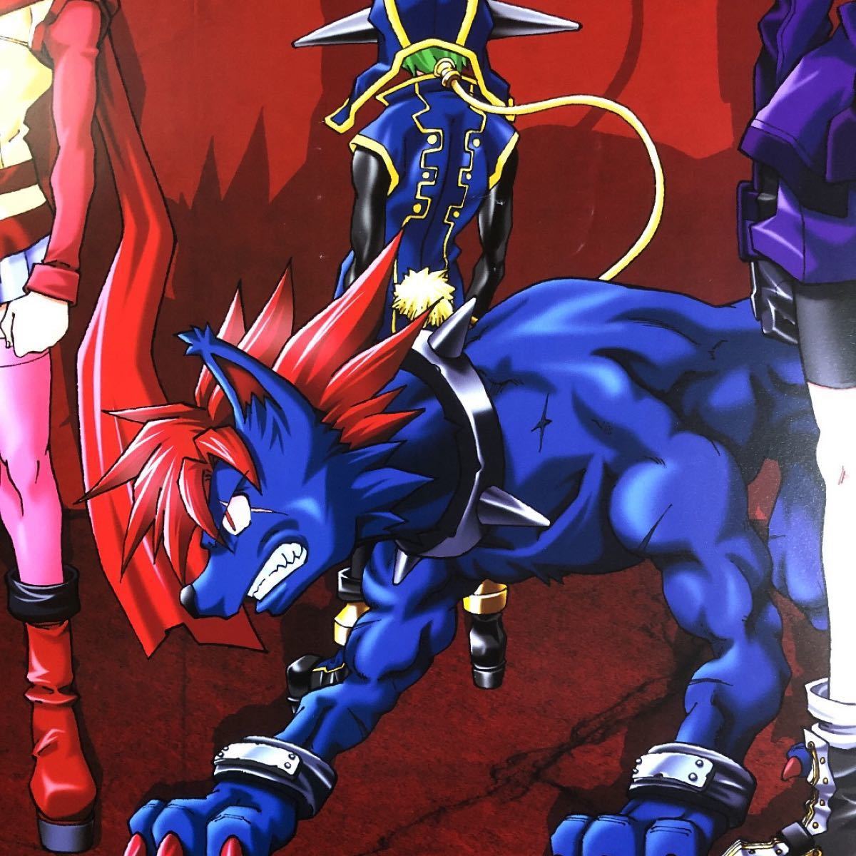 PS『真・女神転生 デビルチルドレン 黒の書・赤の書』非売品ポスター