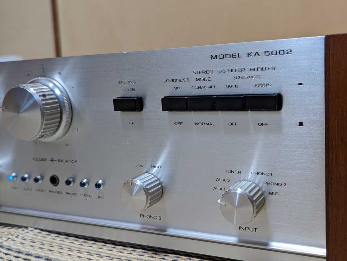 Yahoo!オークション - TRIO トリオ プリメインアンプ KA-5002 メンテ