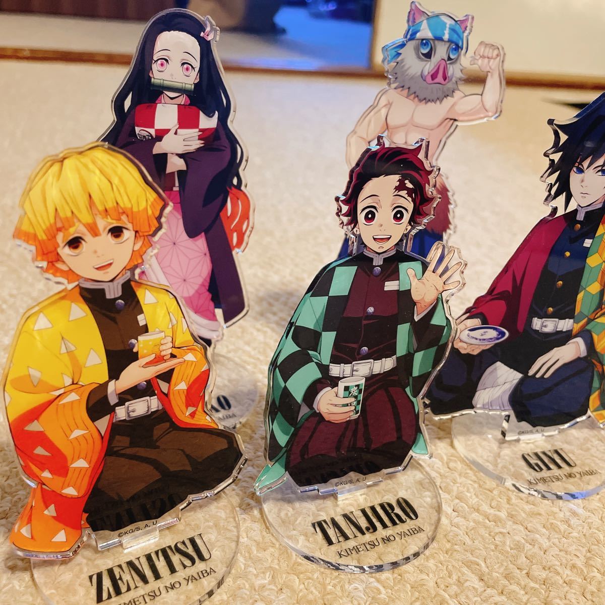 鬼滅の刃 初期 ポップアップストア ロフト限定 ビッグ アクリル