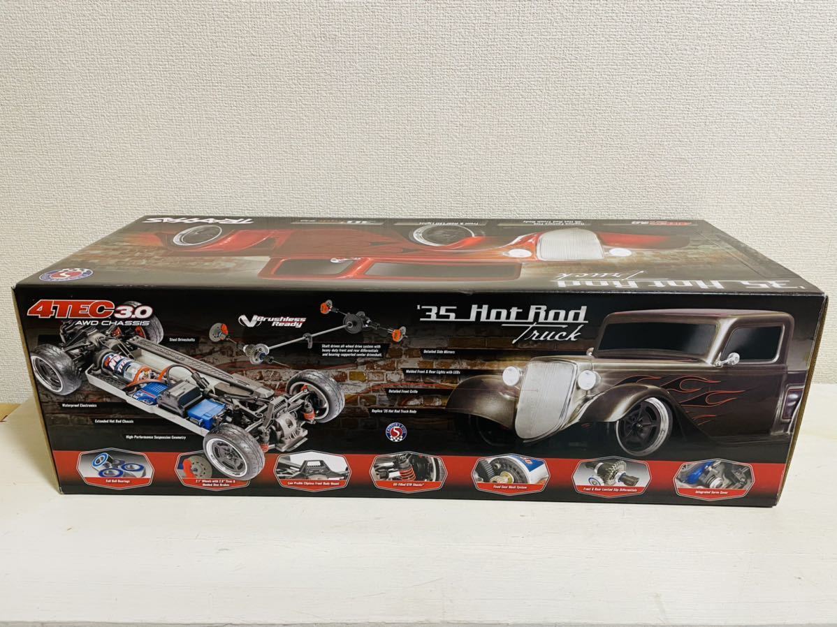 ホビーラジコン Traxxas 35 Hot Rod Truck 1/10 トラクサス 4-Tec 3.0