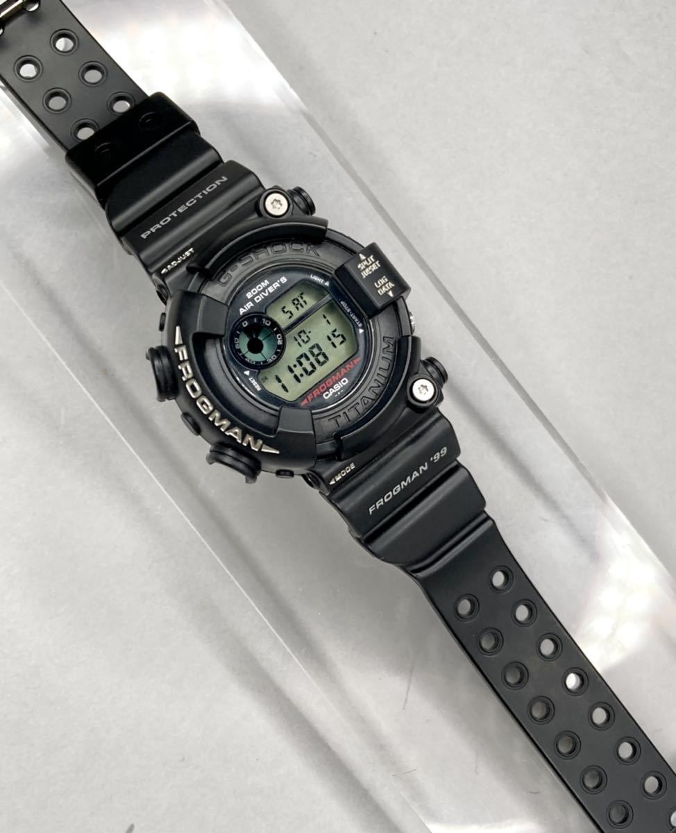 Yahoo!オークション - 極美品 G-SHOCK DW-8200ZU-1T FROGMAN'99 フロッ