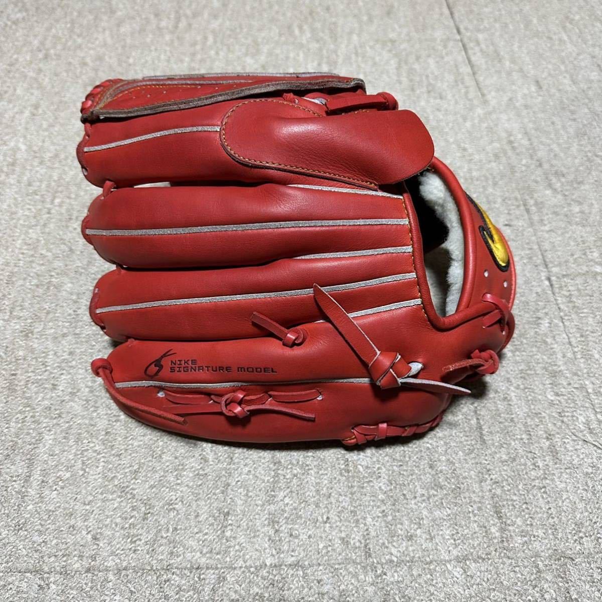 Yahoo!オークション - NIKE 投手用 グローブ 岩隈久志 支給品