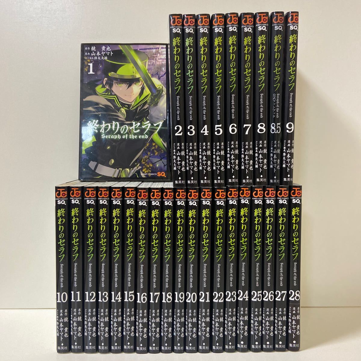 終わりのセラフ 全33巻+一瀬グレン全12巻セット(全巻初版帯