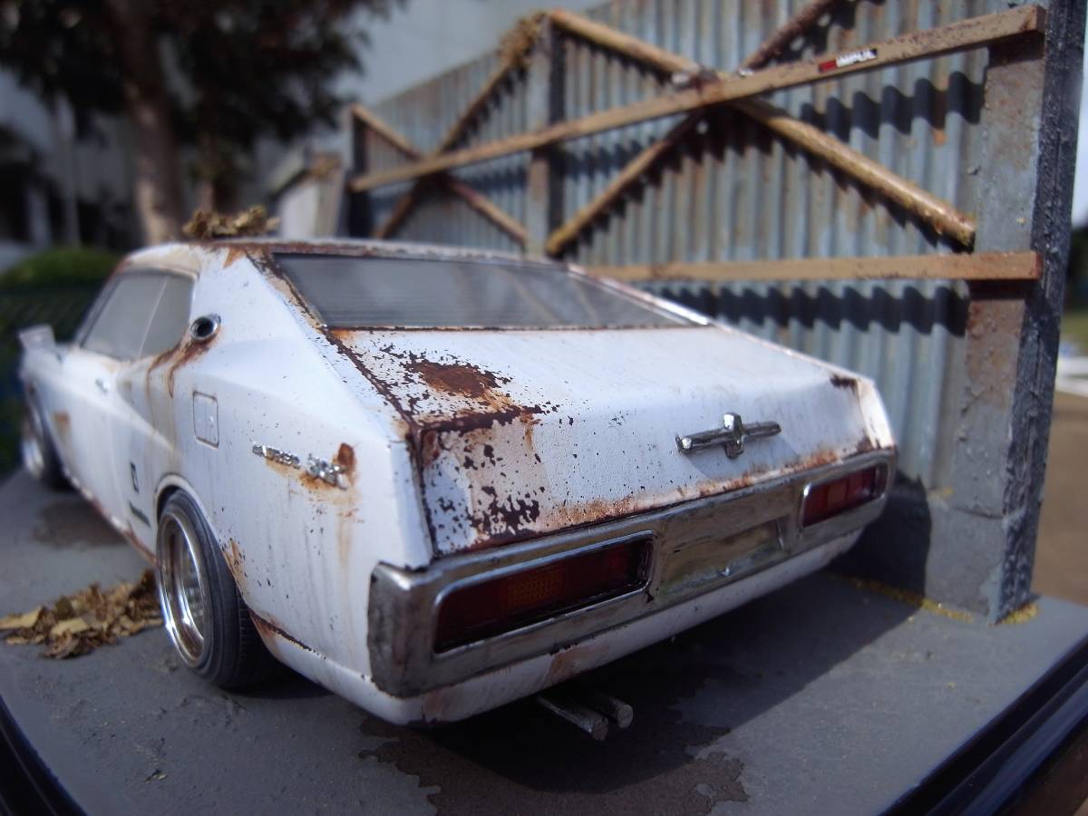 Yahoo!オークション - 希少 ジオラマ完成品 「ブタケツ」1/24 ロー