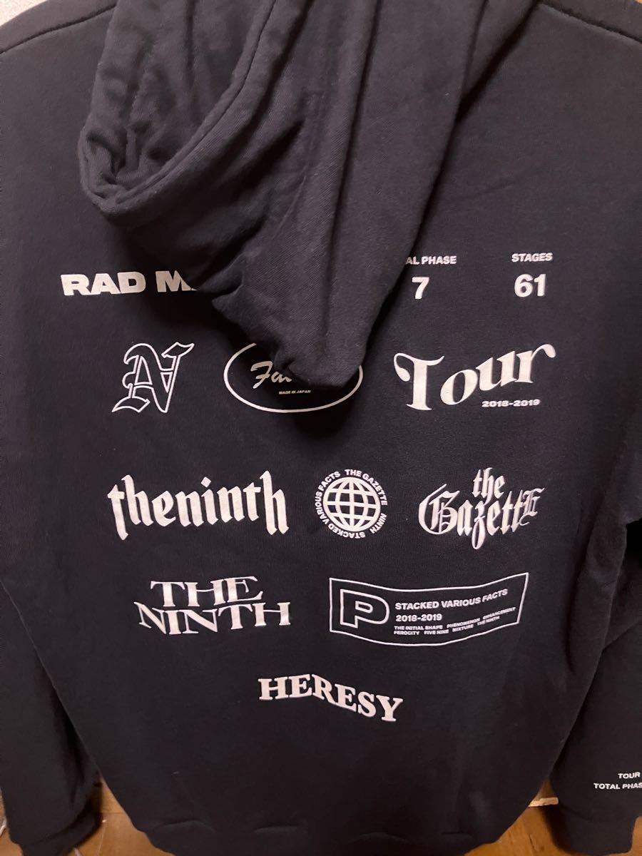 the GazettE プルオーバーパーカー パーカー ガゼット ninth