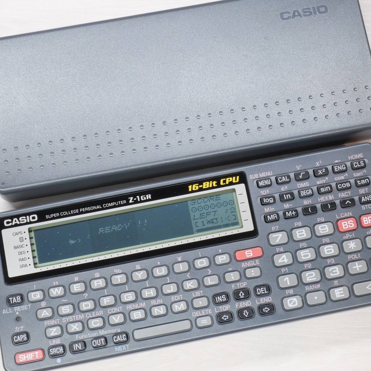 Yahoo!オークション - CASIO Z-1GR メモリ 256KB 増設済 ポケットコン