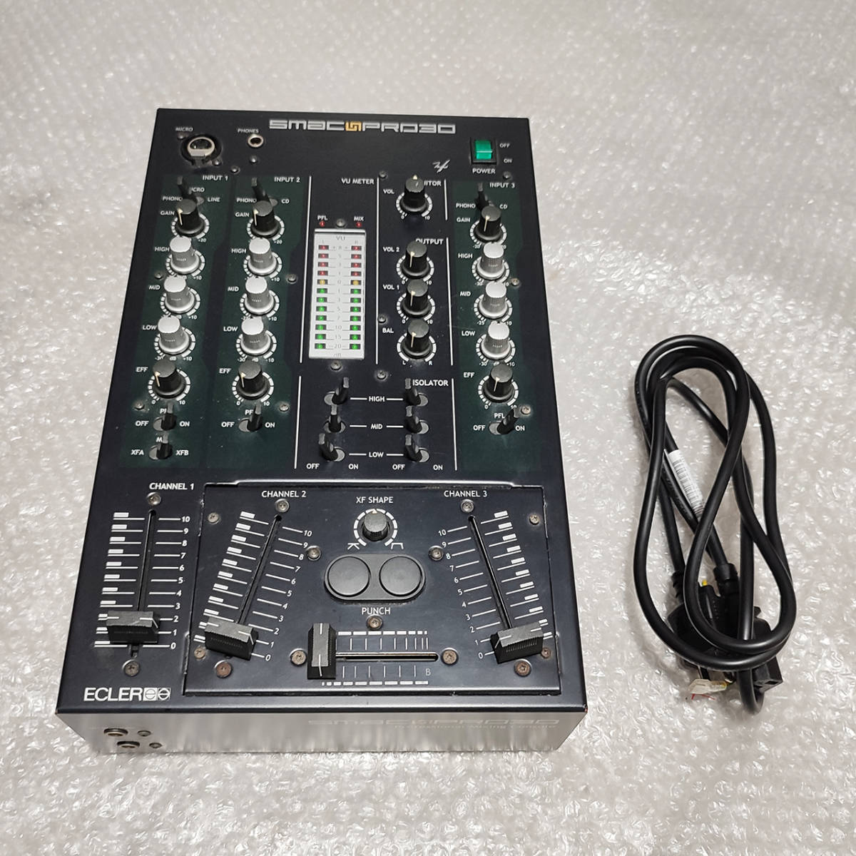 名機ビンテージ】ECLER SMAC PRO 30 DJミキサー 名機ビンテージ】ECLER