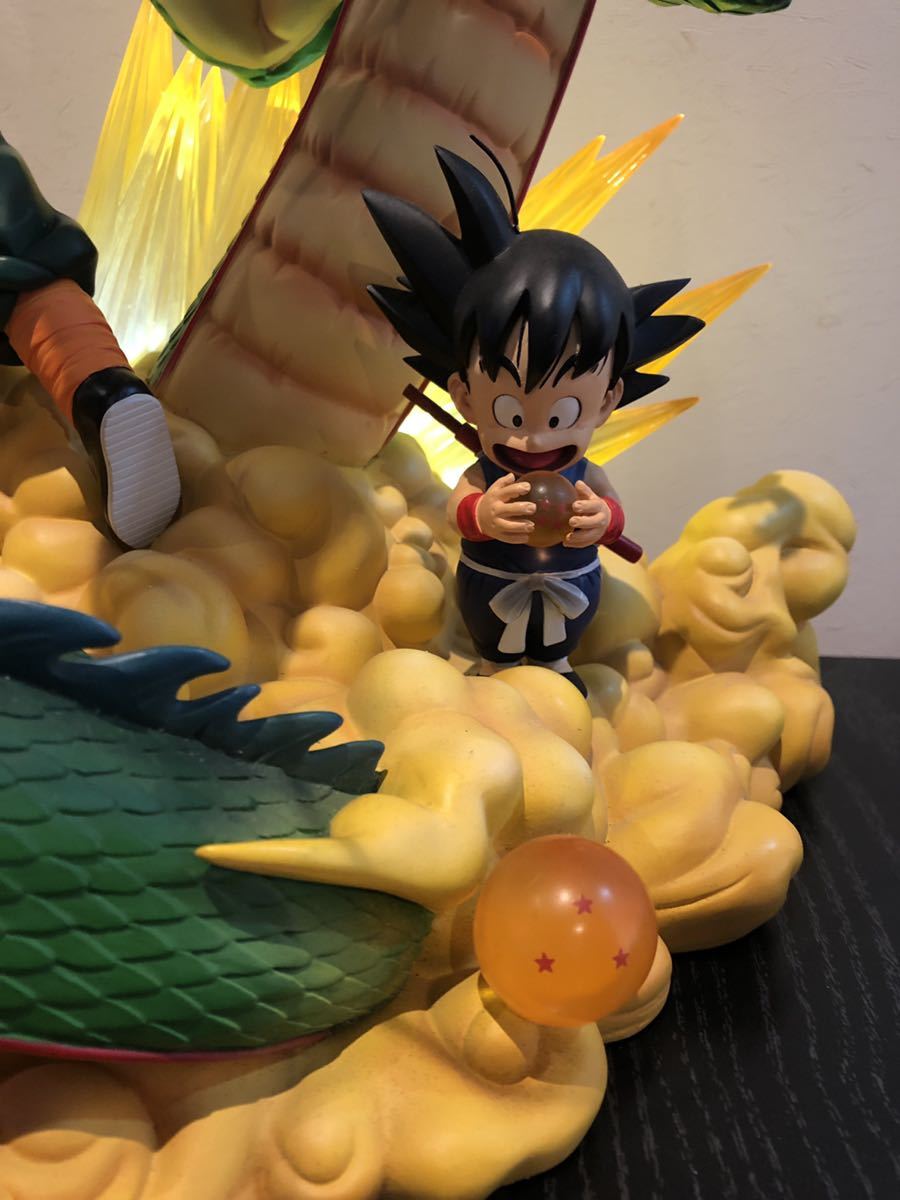 Yahoo!オークション - ドラゴンボール 完成品 スタチュー バイバイ 孫