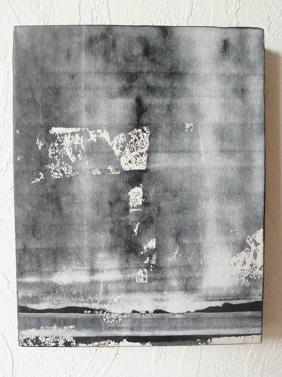 □ 画家本人出品 BL-ZONE 2022 10 沖縄残波岬 F0号 □