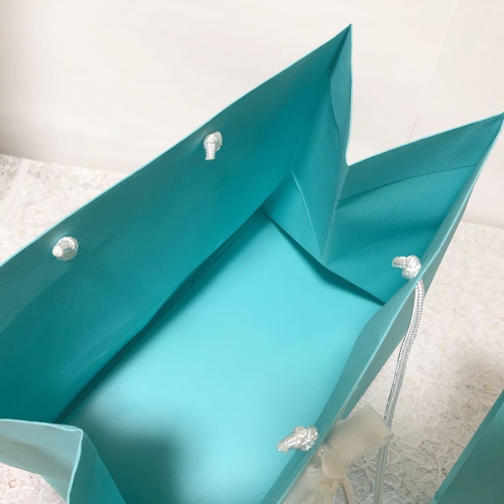 ティファニー 「 TIFFANY 」ショッパー 2枚組 (1044) ショップ袋 紙袋