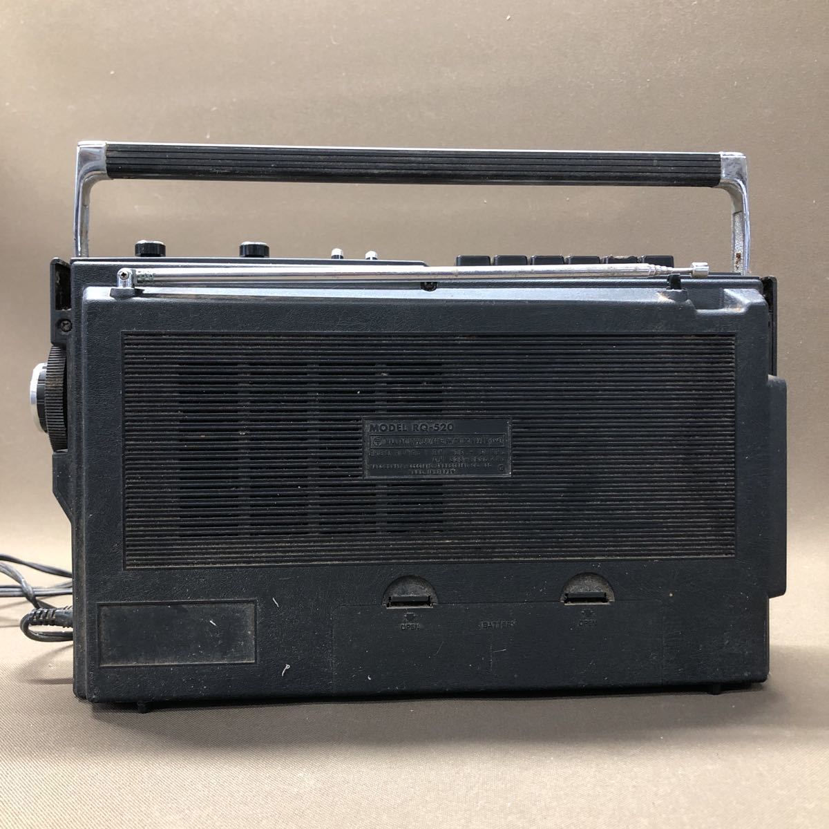 Yahoo!オークション - 7886 【ジャンク】National RQ-520 FMAM ラジオ