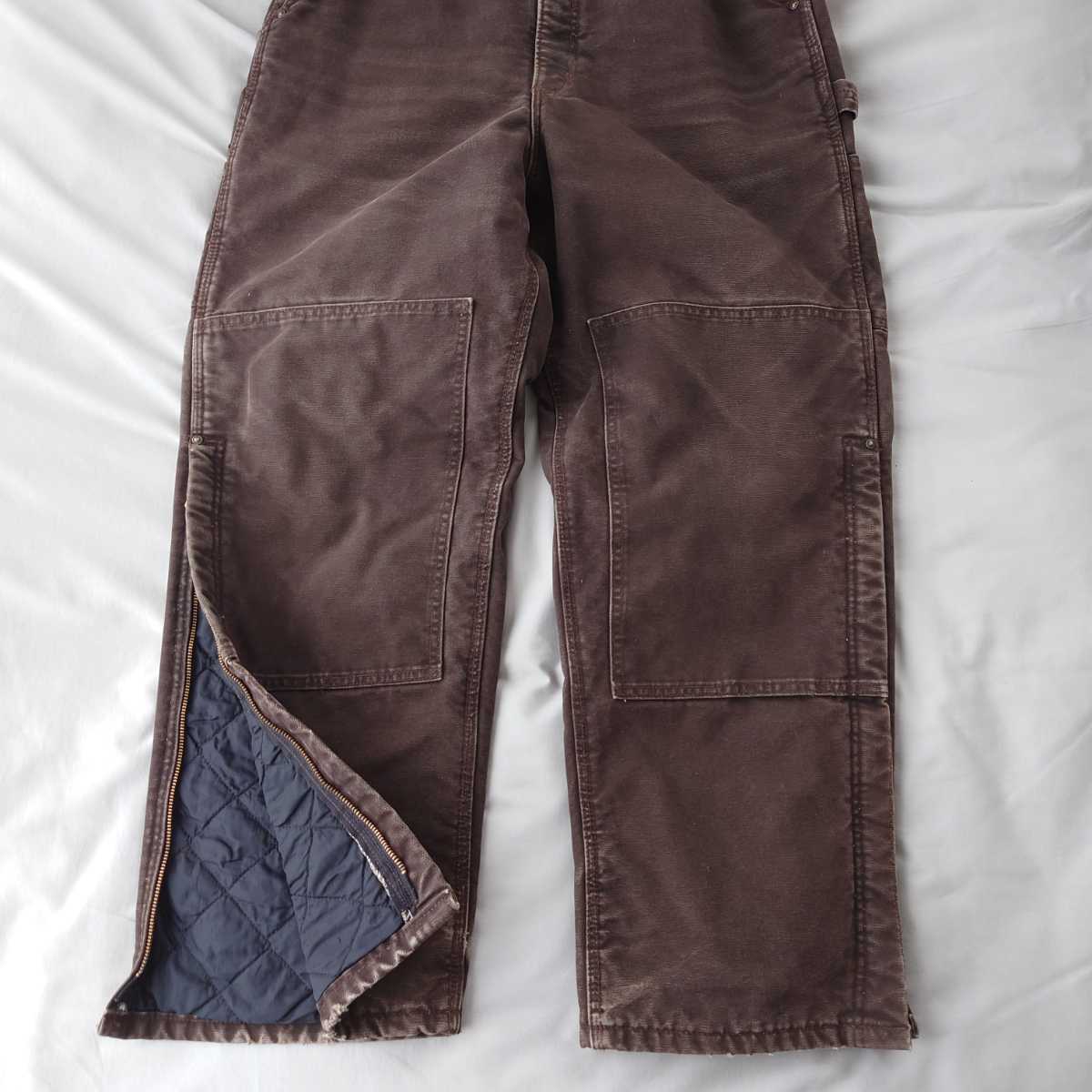 Carhartt カーハート ダック地 ダブルニーオーバーオール ダーク