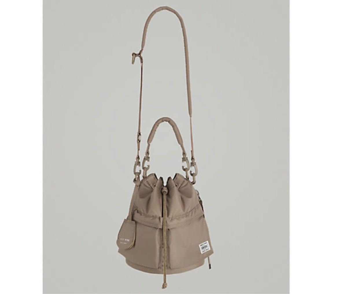 HYKE x PORTER 2WAY TOOL BAG SMALL SAND STONE 新品 巾着 ポーター