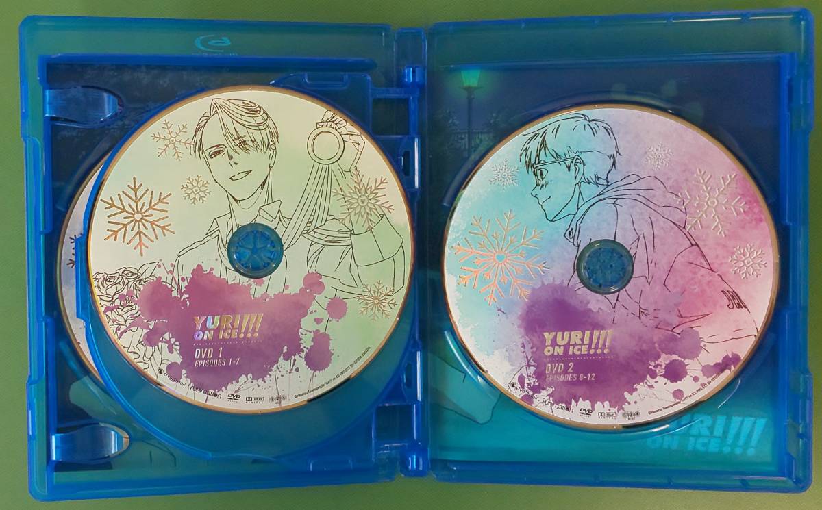 北米版ブルーレイ】ユーリ on ICE BD+DVD 全12話 300分収録【20200874
