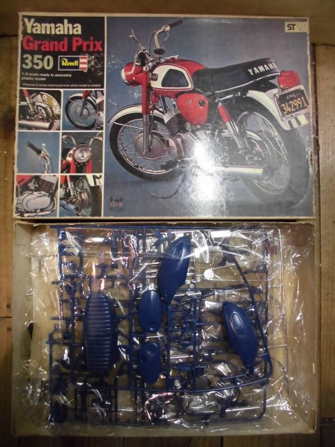 Yahoo!オークション - 当時物 未組立 Revell レベル YAMAHA ヤマハ 350