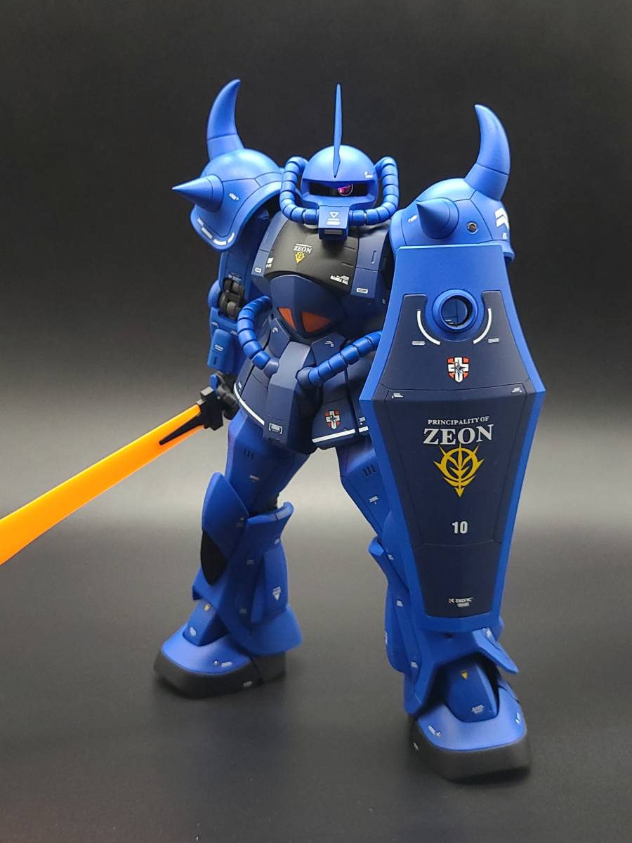 Yahoo!オークション - MG グフ ver2.0 MS-07B 完成品（塗装・組立品）
