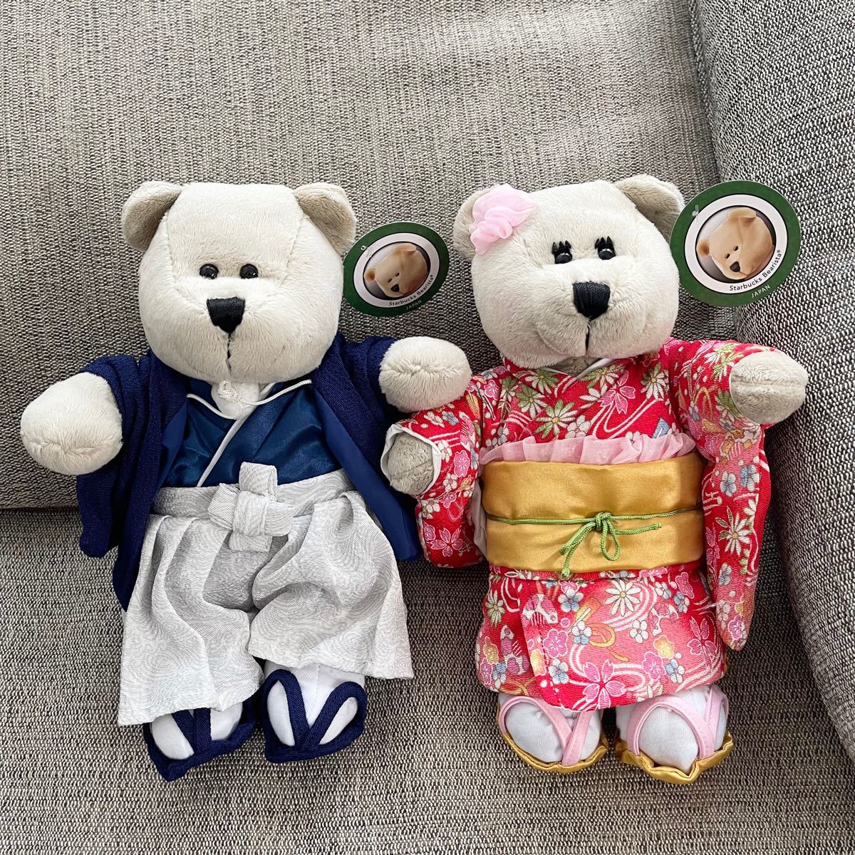 スターバックス べアリスタ くま ぬいぐるみ 着物 お正月 Starbucks