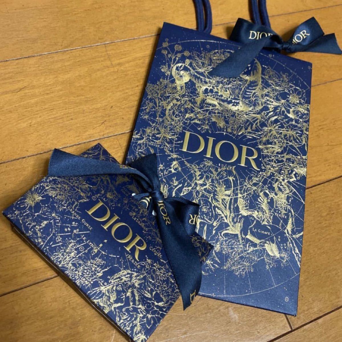 即発送】ディオール クリスマス 限定 ショッパー & ギフトボックス