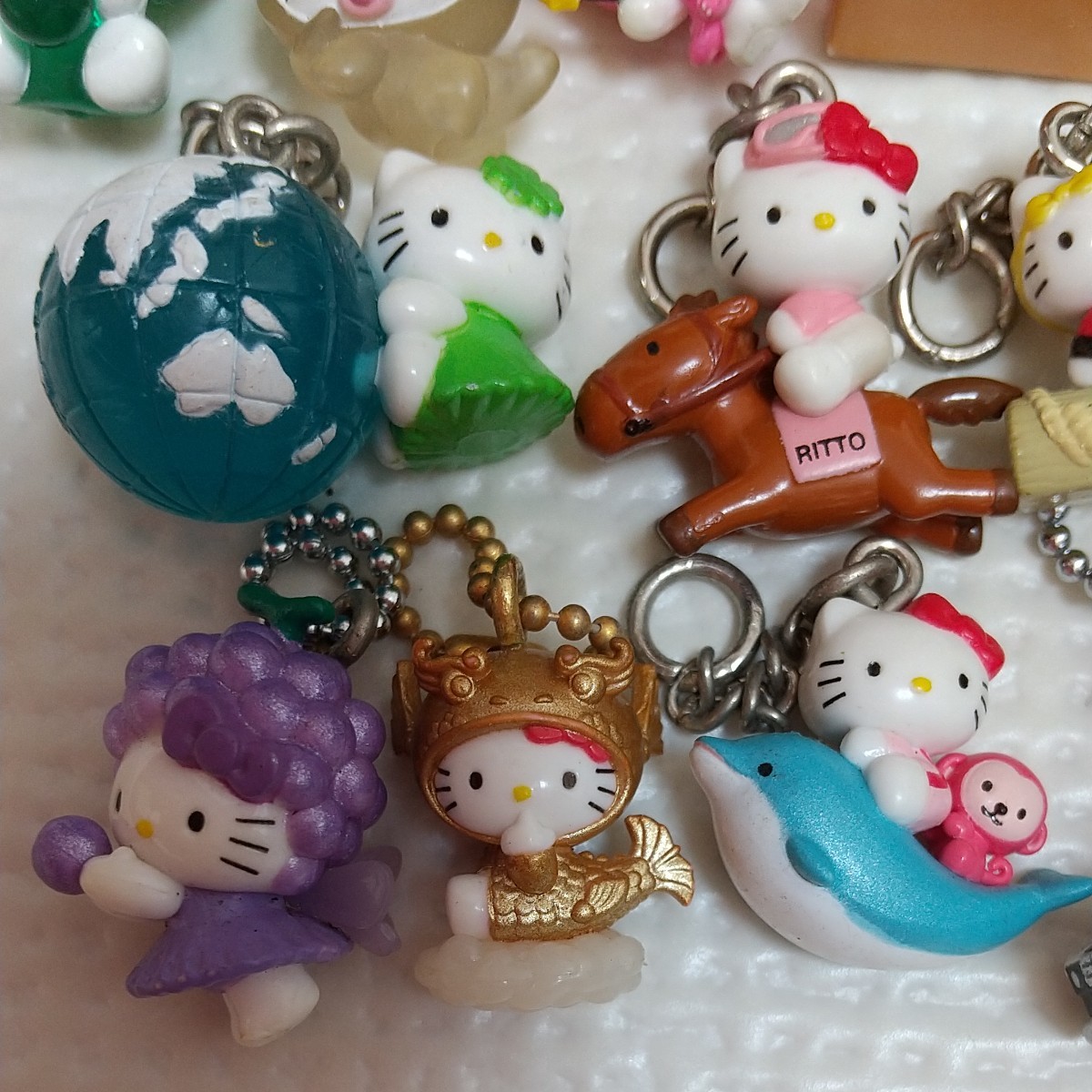 ご当地 キティ ハローキティ 根付 チャーム キーホルダー レア 都