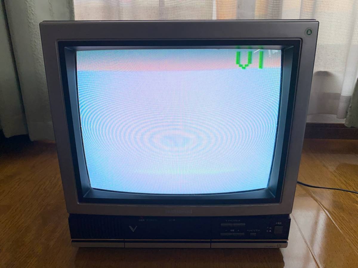 Yahoo!オークション - ナショナル ブラウン管テレビ15インチ85年製